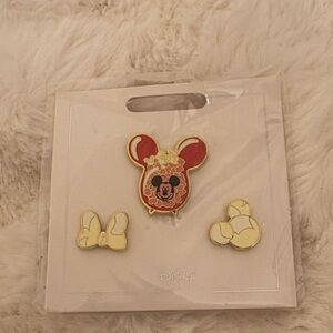 Disney Minnie Mouse Jewelry Set - Red and Cream